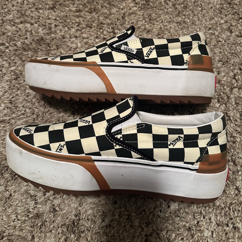 Vans Stacked Checkerboard 8.5